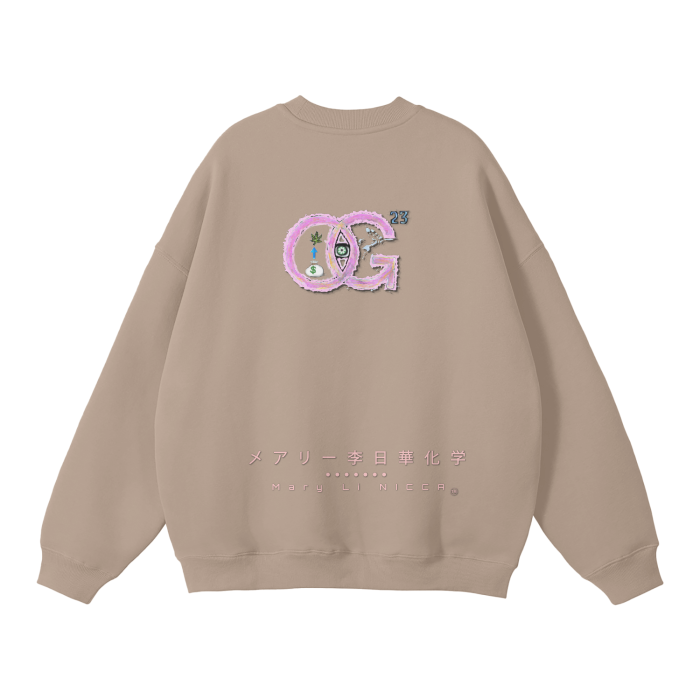 Streetwear Unisex Solid Color Fleece Pullover