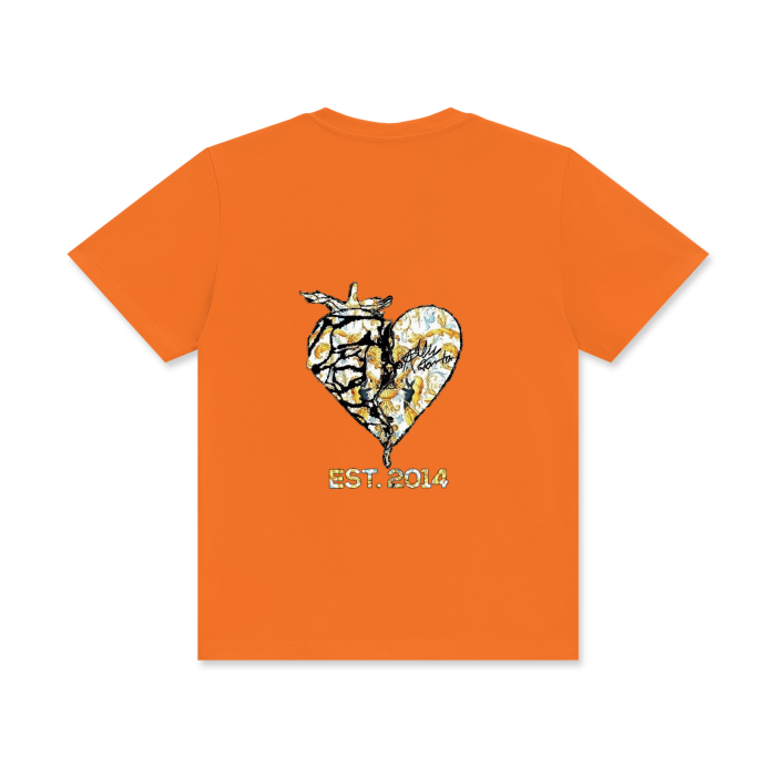 Unisex Classic Crew Neck Cotton T-Shirt